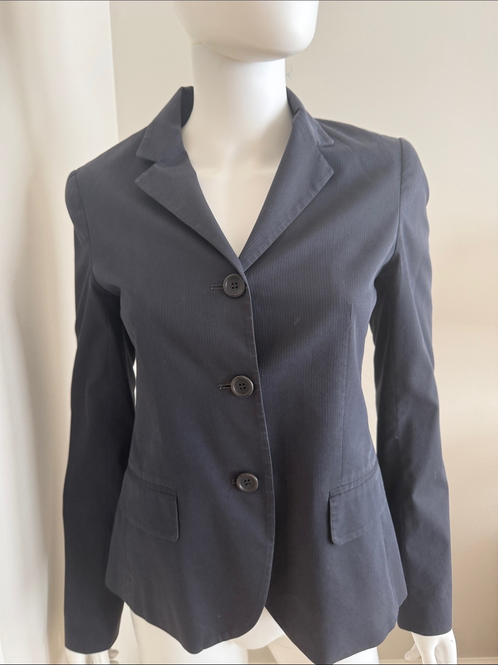Theory Classic Women's Suit - Navy Blazer Jacket & Pants